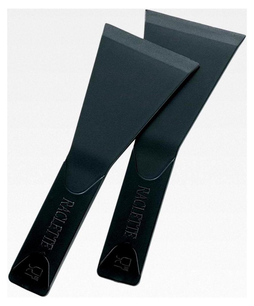 Pillon Raclette-Spatel, Nylon, schwarz, 8 Stück