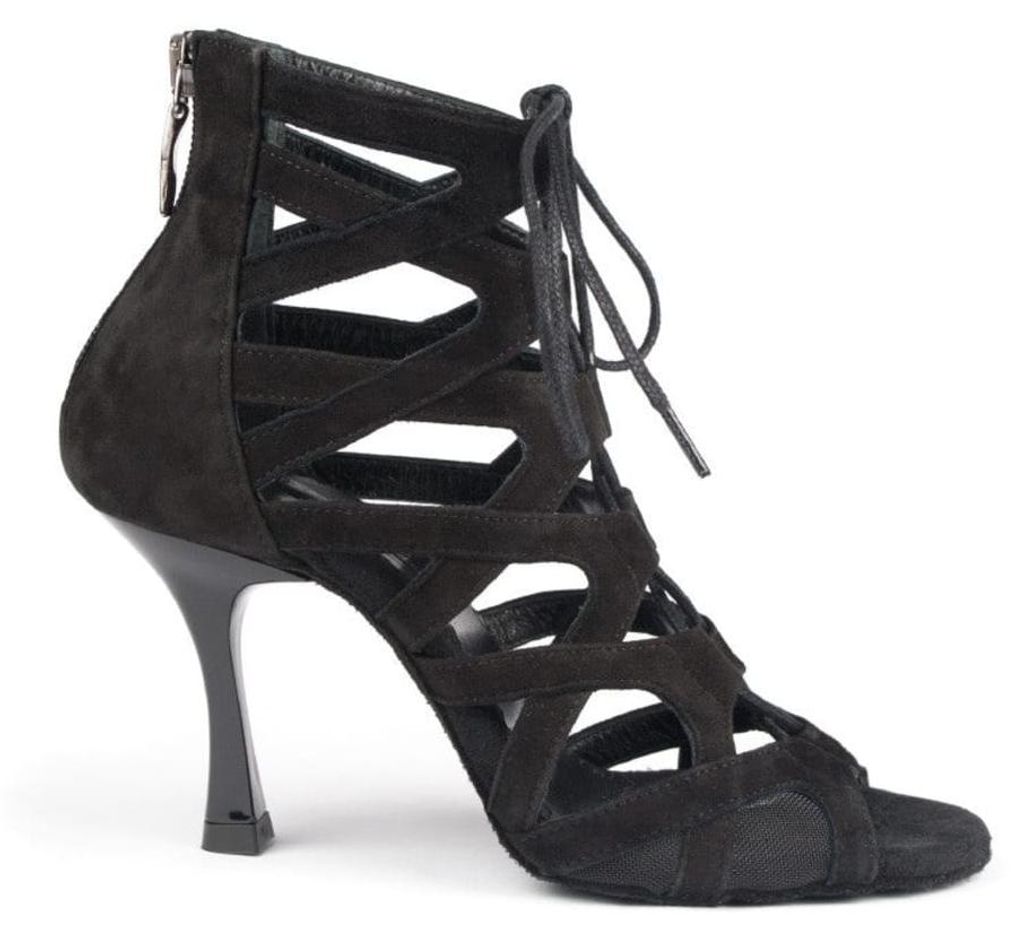 Portdance PD804 NET Tanzschuhe - Absatz 7.0 cm thin