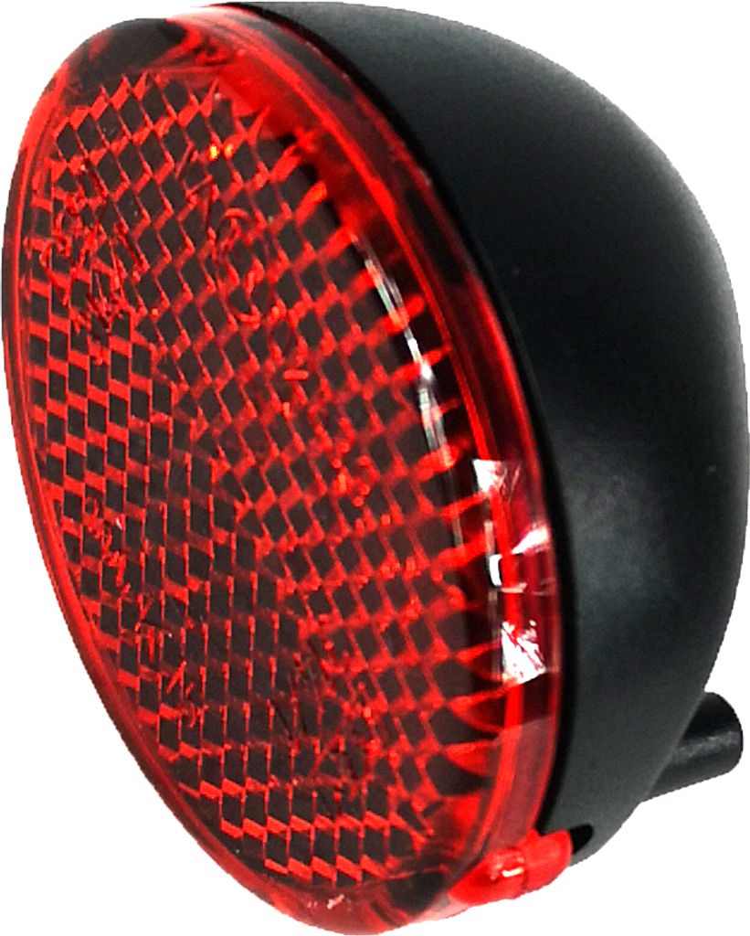 Busch & Müller Schutzblech Reflektor Rückstrahler Rot Oval Produktbild 