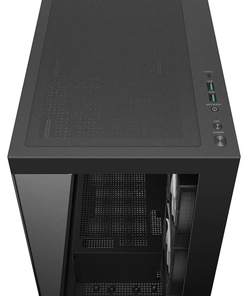 Boîtier PC Gaming DeepCool CG580 4F Idéal pour Setup Streaming et RGB - 4