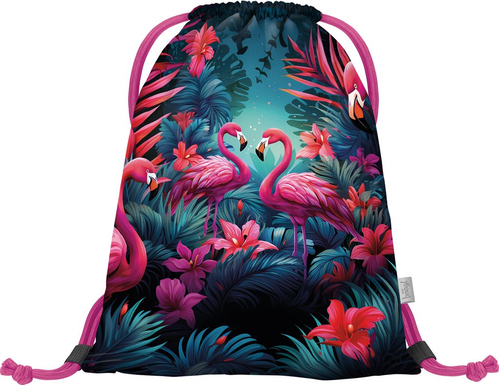 BAAGL Ergo Flamingos Schulranzen-Set 3tlg: Schulranzen, Produktbild 12