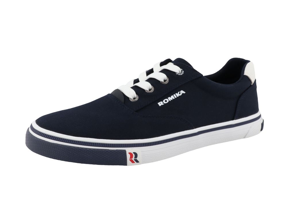 Romika Herren Leinenschuh in Blau, Größe 44 Produktbild 