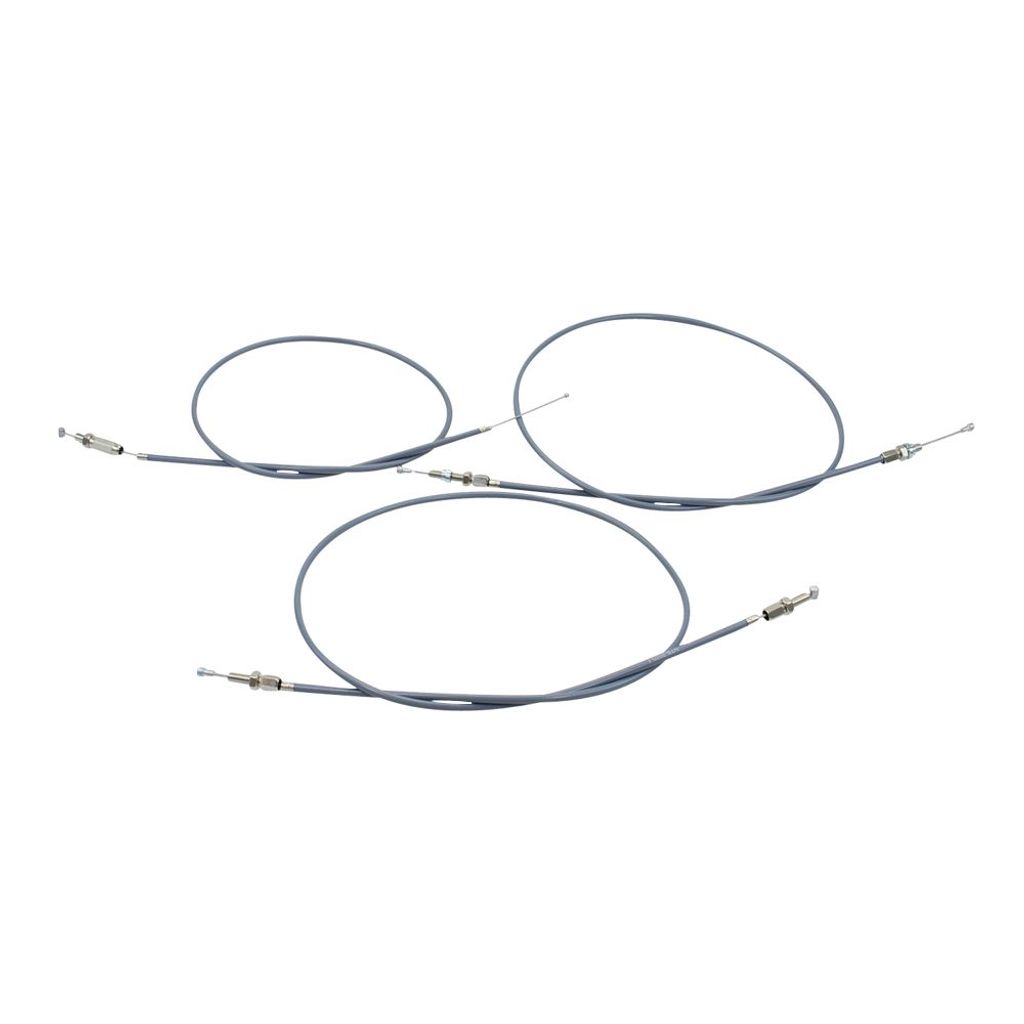 Bowdenzug Set grau für Zündapp GTS 50 Typ 517-35LA (bis FG-Nr. 5859863)