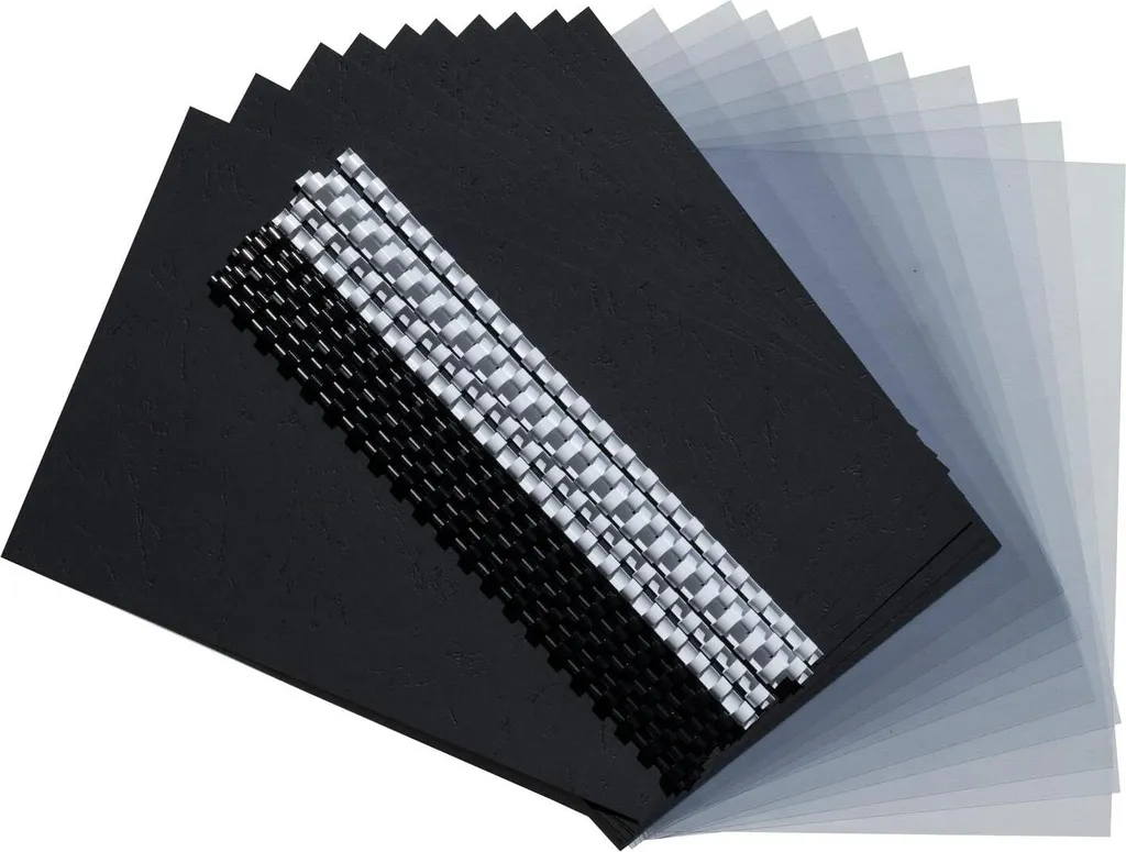 Reliez vos Documents A4 sans Machine : Pack 5 Reliures Exacompta 42844E
