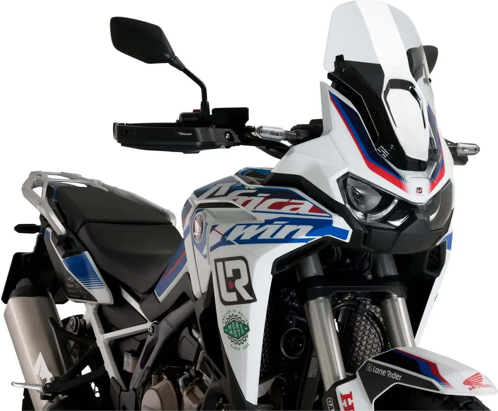 Pare-brise PUIG sport haute visibilité pour Honda Africa Twin L - Clair