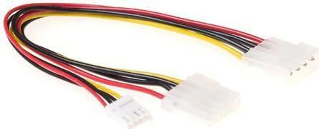 Cavo Alimentazione Interna ACT AK3195 0,2m Molex Maschio a 4x Molex Femmina