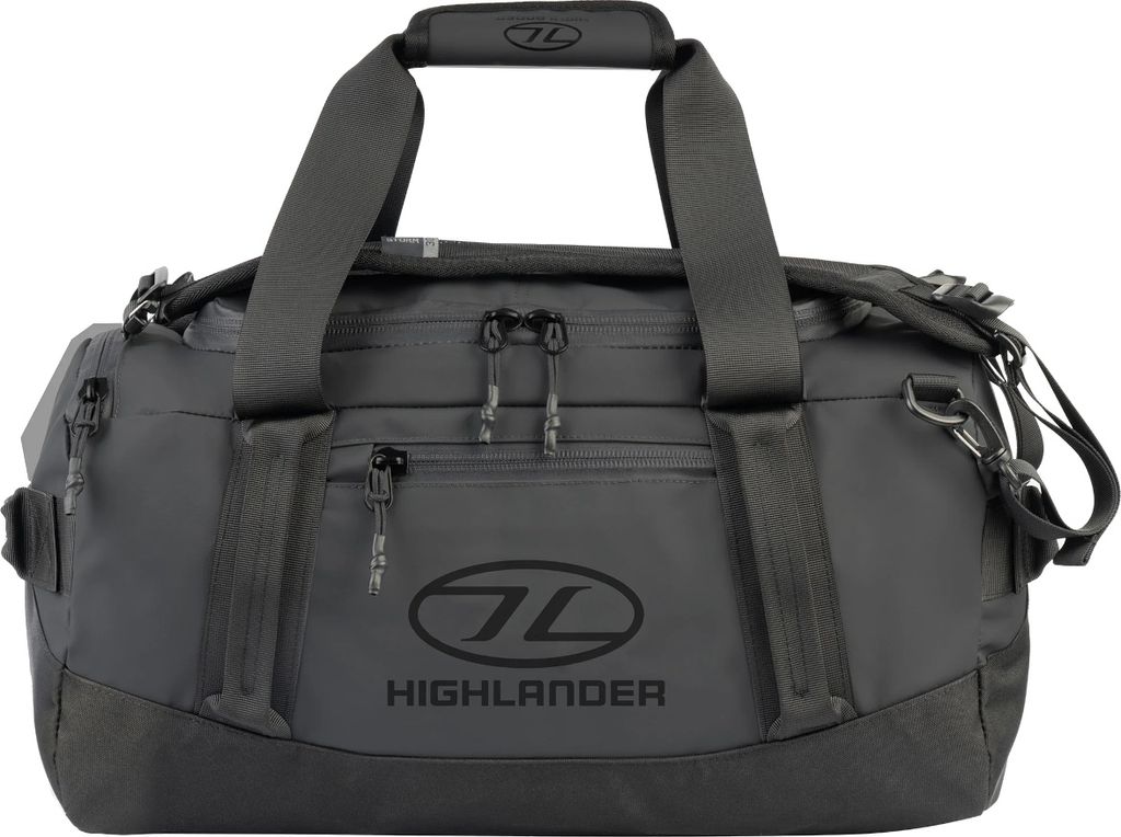 Highlander Sporttasche Hauler Duffel - 30 Liter - Schwarz