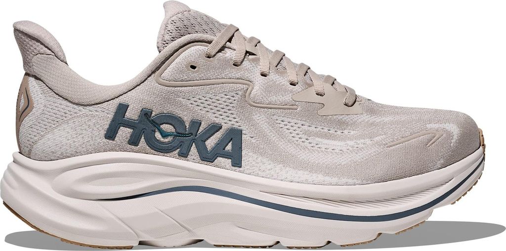 Hoka WIP 1162030/PTYG in PUTTY/GROUT color size 42 2/3