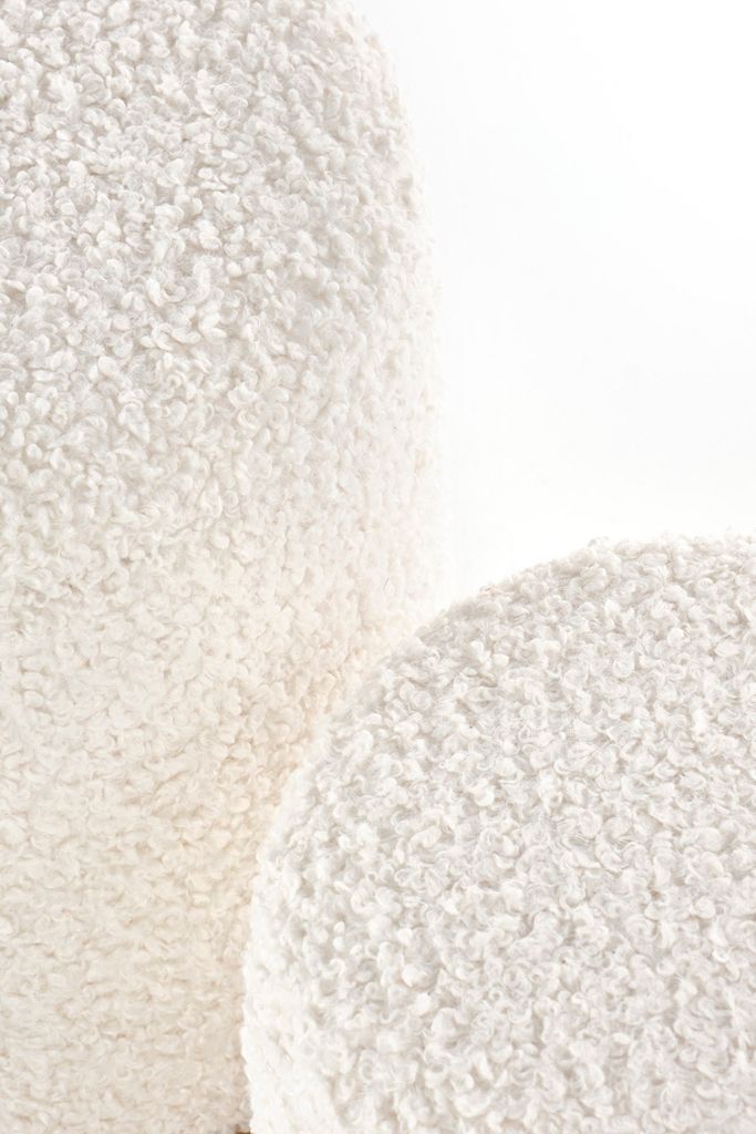 Halmar Hocker mit Stauraum (2 Stück) Cancun - Creme / Natur Produktbild 5
