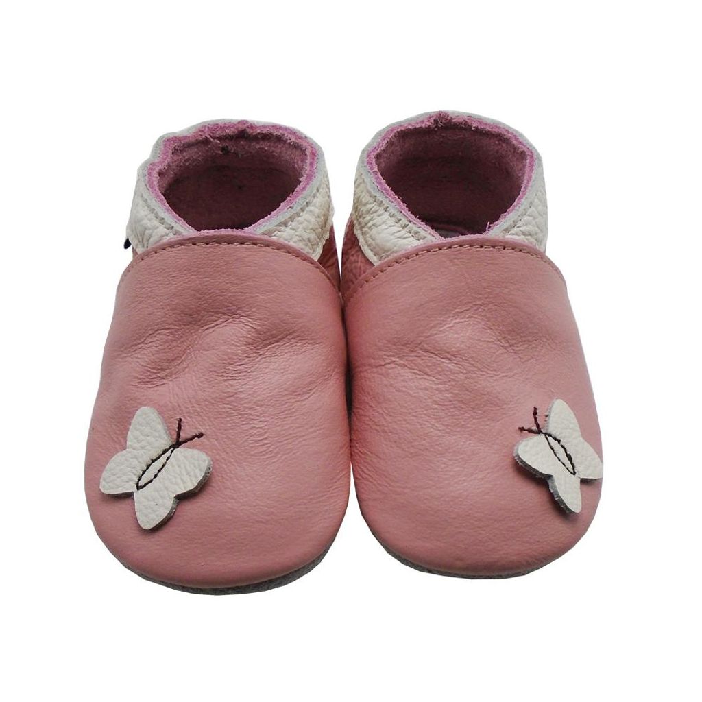 MEJALE® Baby Krabbelschuhe aus Echtleder, weiche Produktbild 