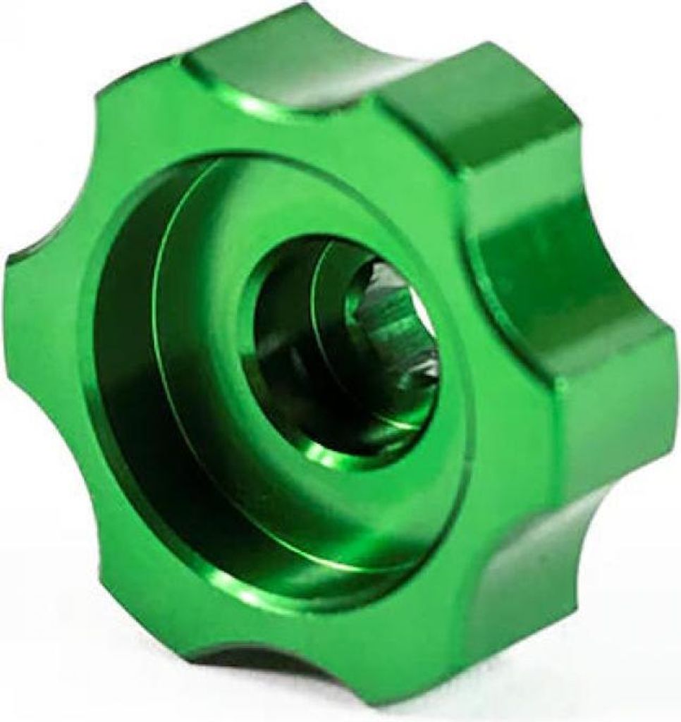 Abbey Tools Werkzeug für Shimano Kurbel-Vorspannkappe Standard Grün - präzise...