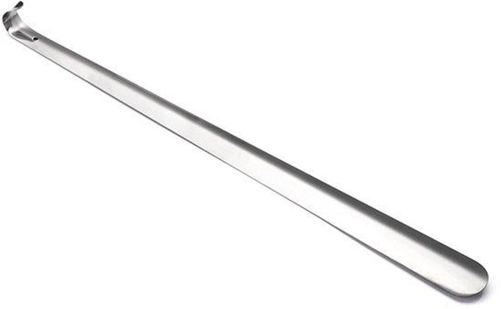 Metallischer Löffel - Verlängerter Löffel - 1-stückig - 41 x 4 cm - Mit praktischer Griff - Geeignet für Senioren und Menschen mit Mobilitäts...