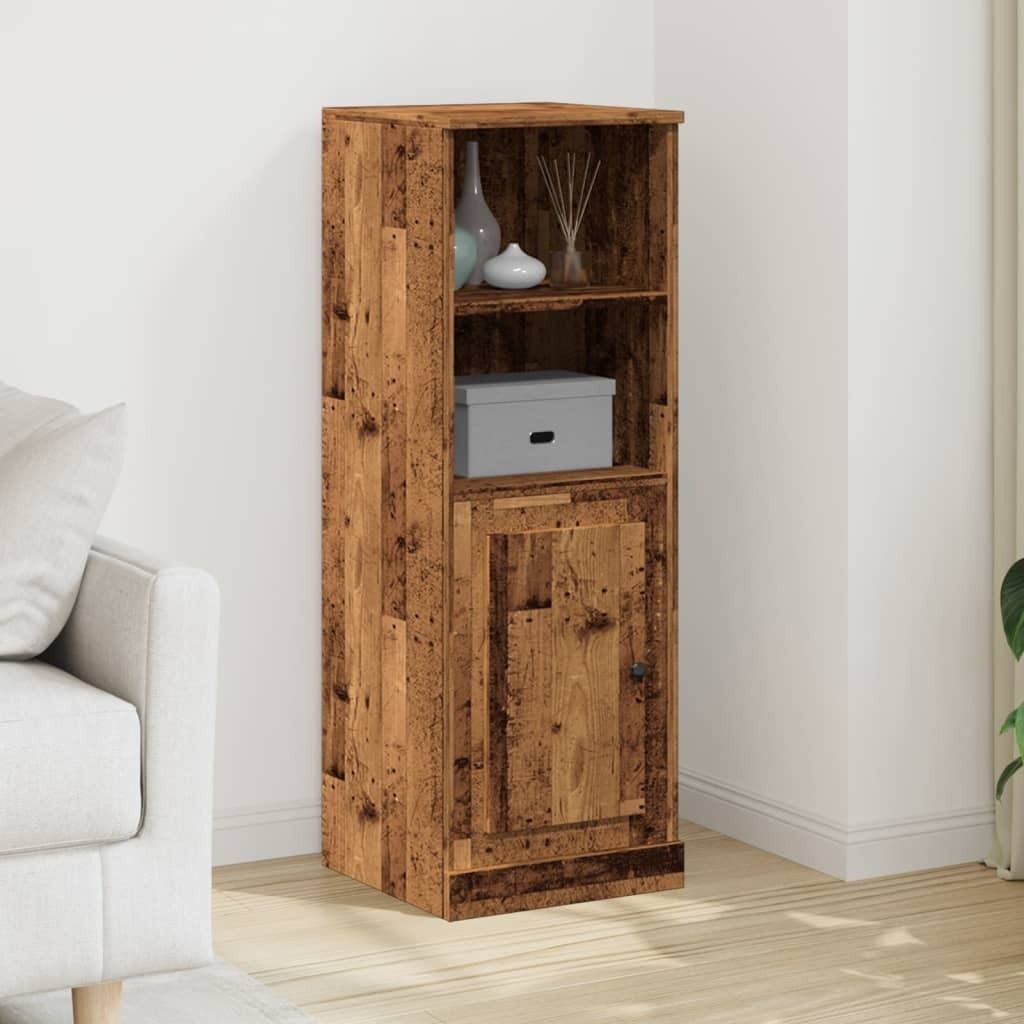 Maison Exclusive - Highboard Altholz-Optik 36x35,5x103,5 cm Holzwerkstoff