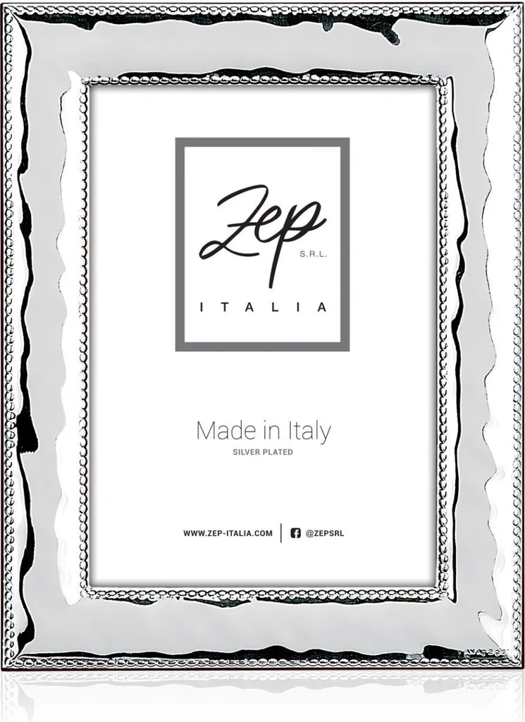 Sy968 W Cornice Portafoto Legno 15 X 20 Cm Rivoli Bianco Legno Bianco