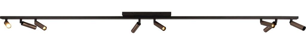 Strahler Aluminium G9 verstellbar Kaffeebraun länglich Modern Spot Lampe