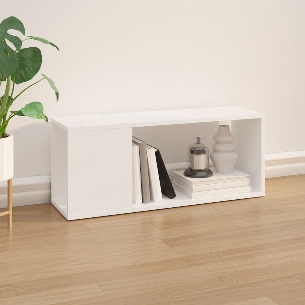 "2026 Aktion"TV-Schrank - CLORIS - Standregal - Robust und langlebig - Weiß 80x24x32 cm Holzwerkstoff - DEMöbel5080547