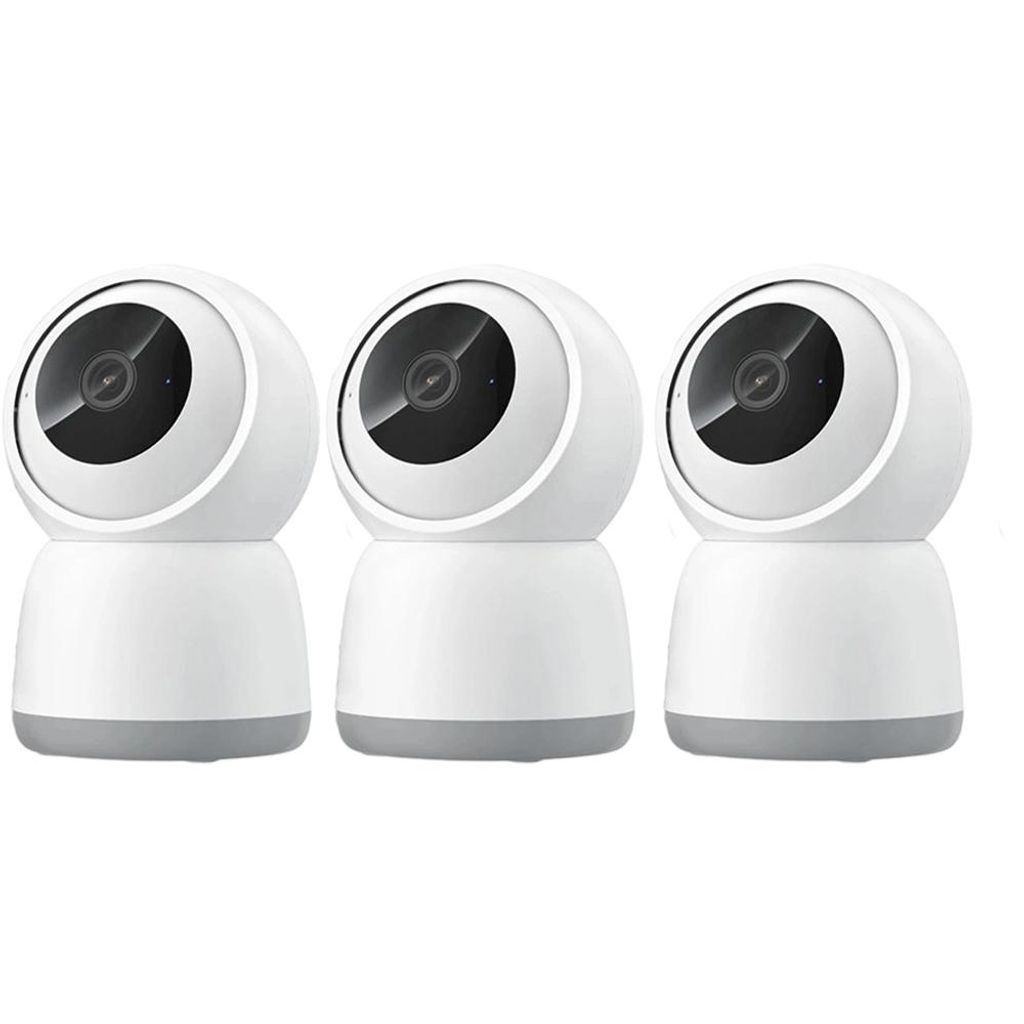 Überwachungskamera Innen 3er set, 2K Kamera Überwachung Innen, 360° WLAN Kamera Indoor,Zwei-Wege-Audio, 15M Nachtsicht