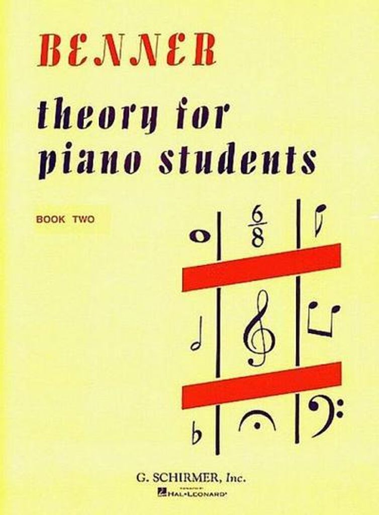 Benner, L: Theory for Piano Students - Book 2