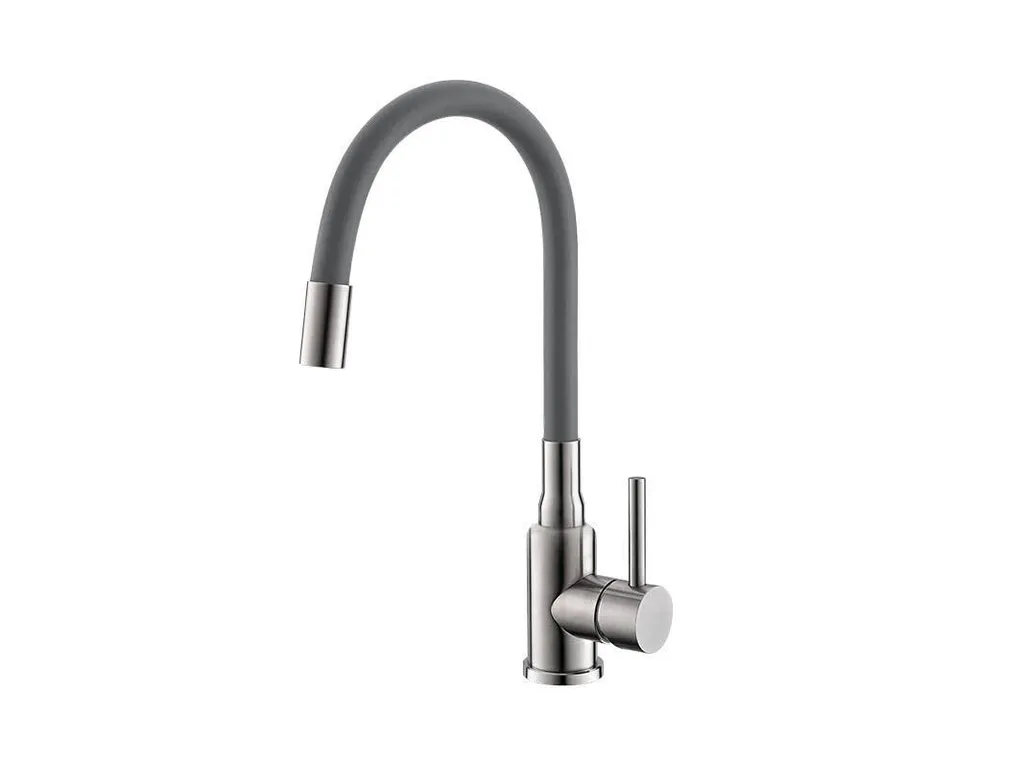 Miscelatore Alveus Mintas 81 BRS Beton: Design Moderno con Collo Flex