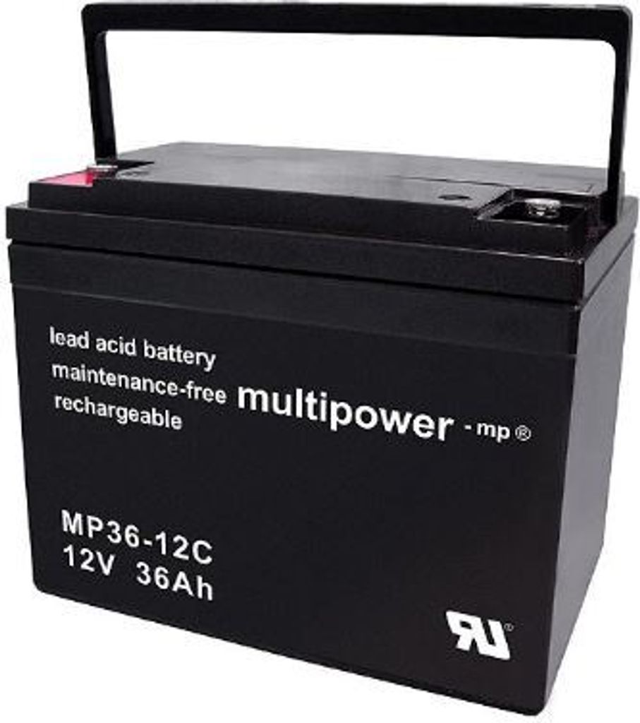 Multipower - MP36-12C - 12 Volt 36Ah Pb Immagine del prodotto 
