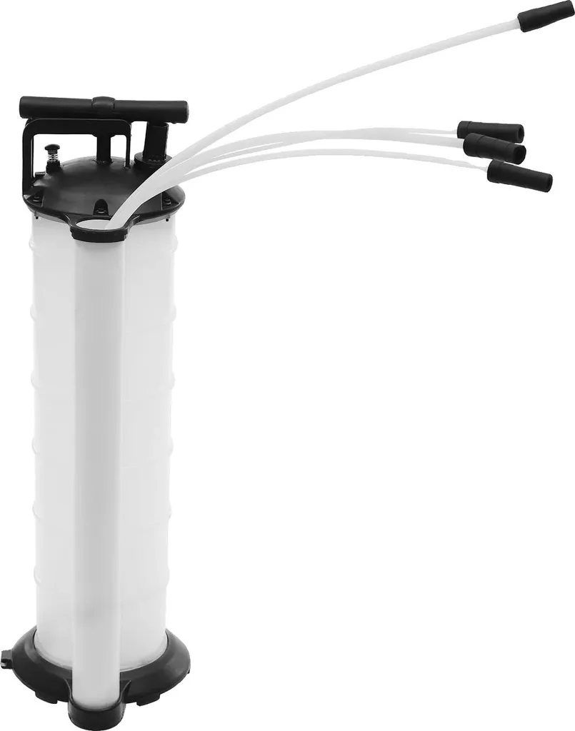 Pompe d'extraction manuelle blanche avec sondes d'aspiration multi-fluides