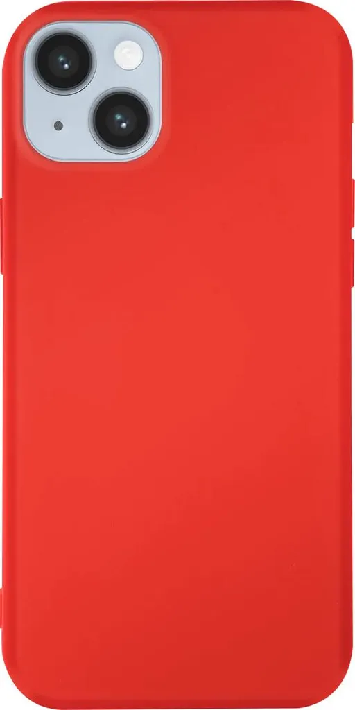 Jaym, Custodia in silicone premium Magsafe per Apple iPhone 14 Plus, rosso