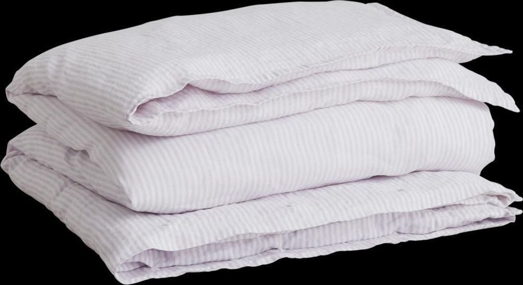 GANT Leinen Bettdeckenbezug einzeln Farbe Washed Purple Größe 135x200