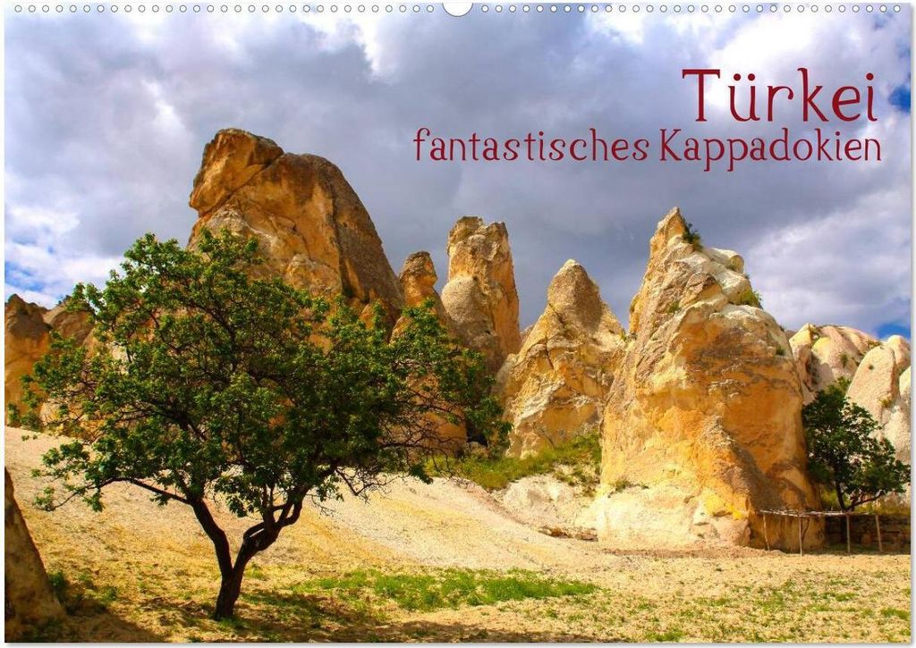 Türkei - fantastisches Kappadokien (Wandkalender 2026 DIN A2 quer), CALVENDO Monatskalender