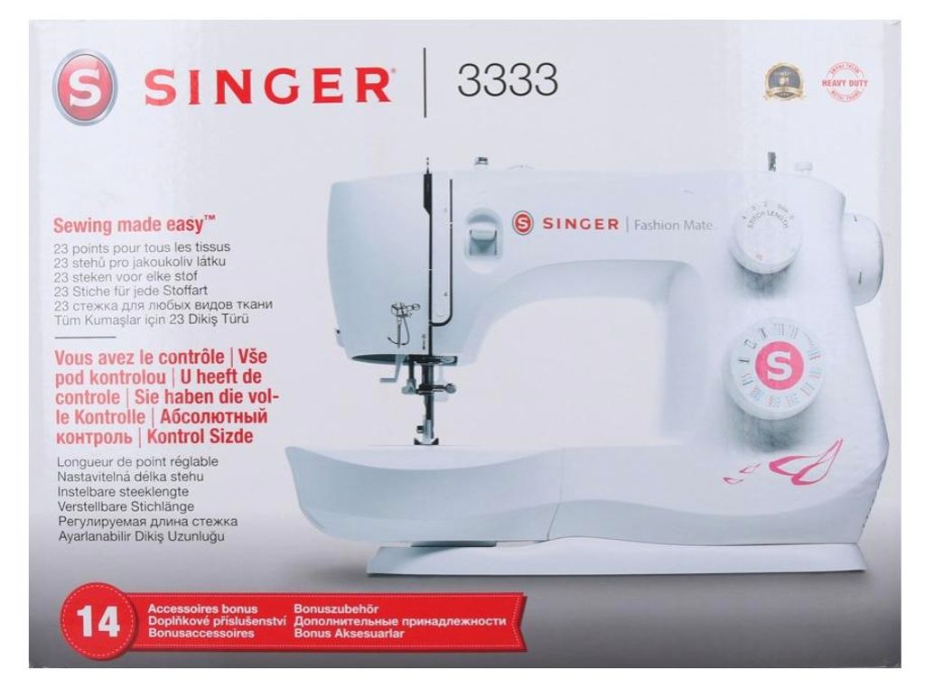 SINGER Fashion Mate, Weiß, Automatische Nähmaschine, Nähen, Produktbild 