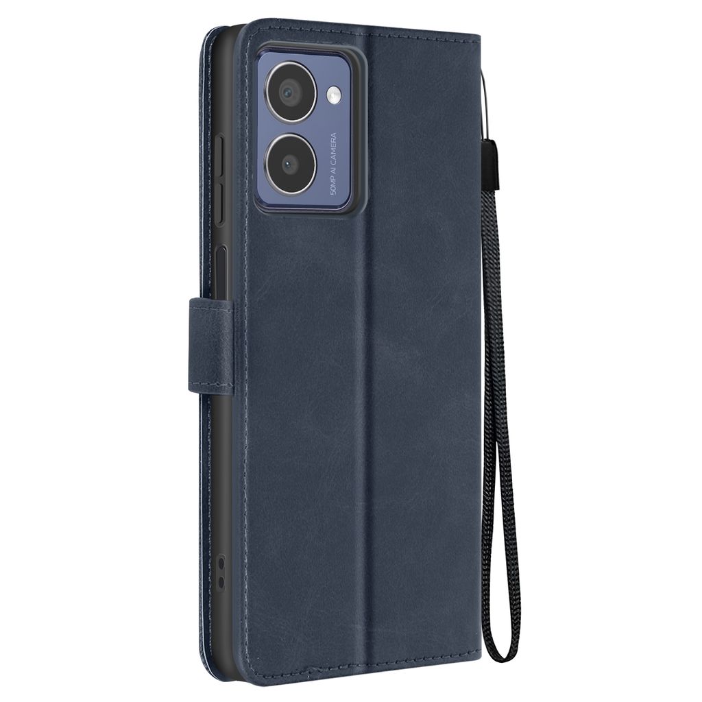 Avizar, HMD Pulse Pro Wallet-Cover, Portemonnaie Hülle mit Handschlaufe, Nachtblau