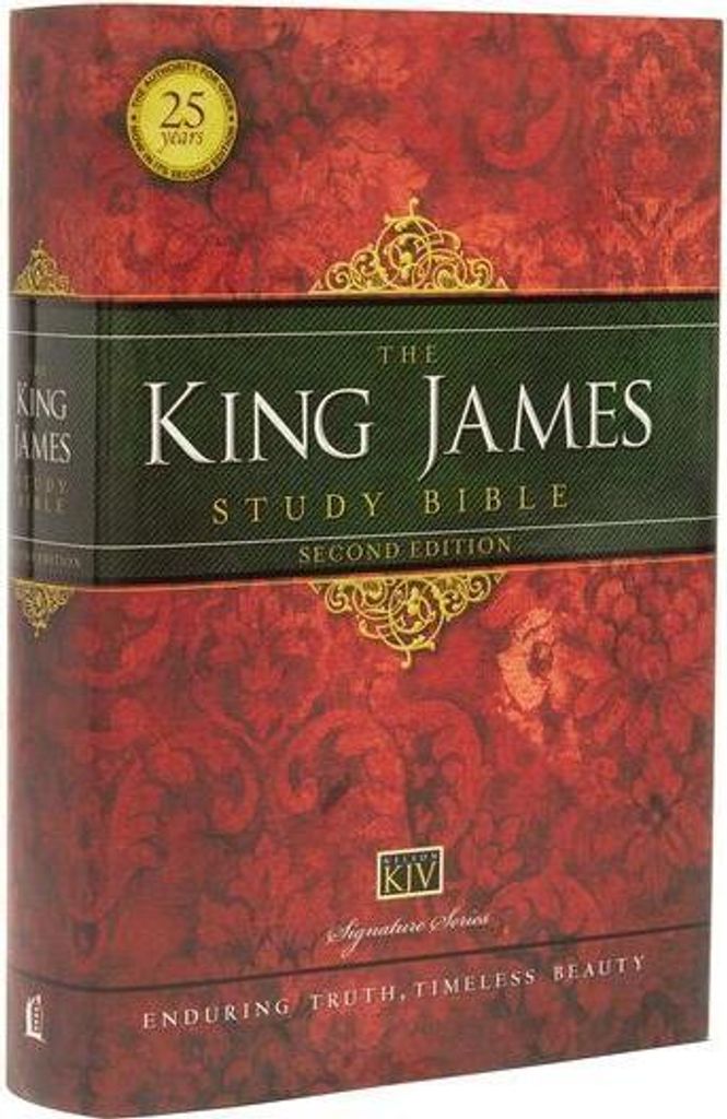 Kjv Study Bible 2nd Ed Hb – Lingua: Inglese