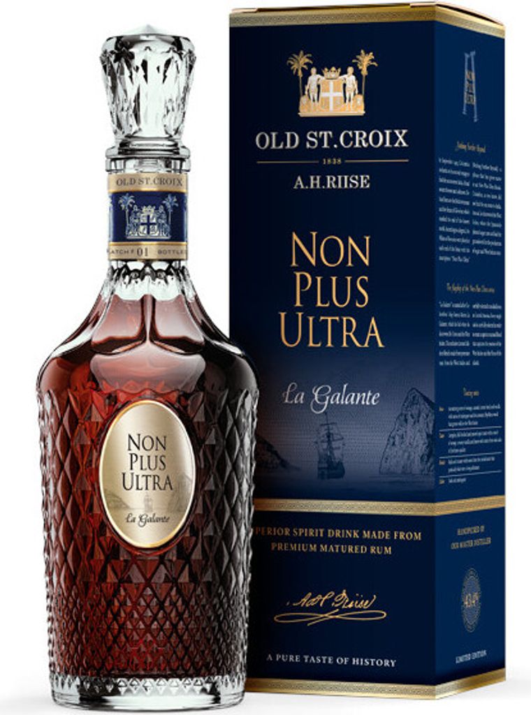 A.H.Riise Non Plus Ultra La Gal.0,7L 43,4% vol. Produktbild 
