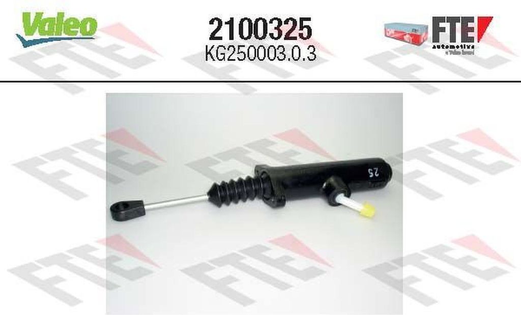 VALEO 2100325 Kupplungsgeberzylinder passend für MERCEDES-BENZ VARIO Kasten/Kombi Vario Pritsche / Fahrgestell VARIO Kipper VARIO Bus VARIO Triebkopf