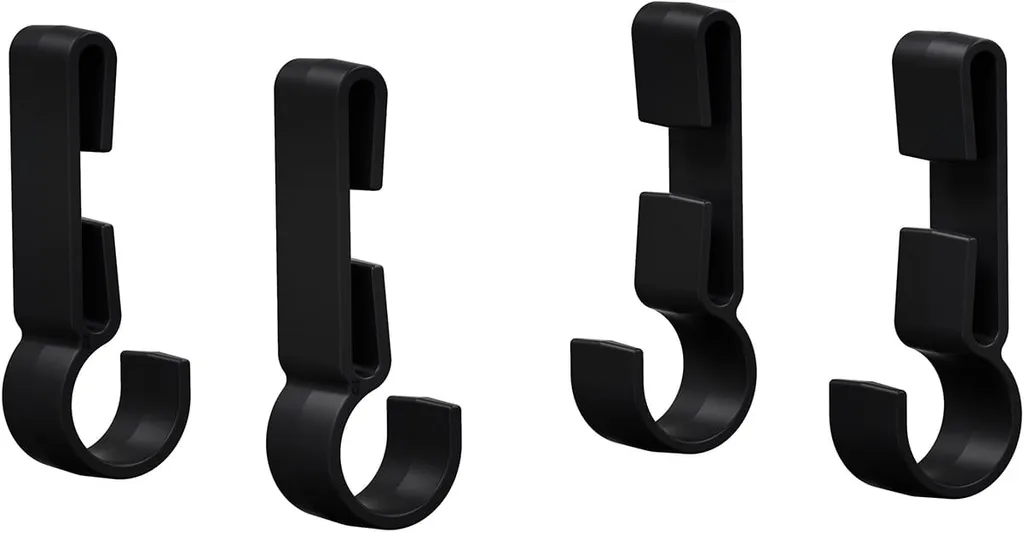 Fixation pour sangle de casque Type A - Clip ergonomique en nylon rigide