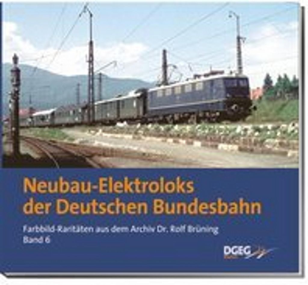 Neubau-Elektroloks der Deutschen Bundesbahn