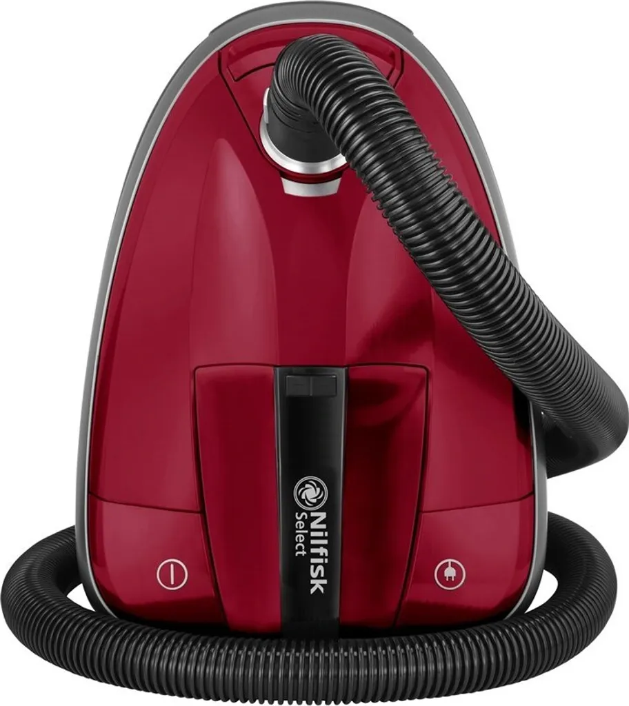 Nilfisk Select Classic DRCL13E08A2 Aspirateur avec Sac Rouge Puissant