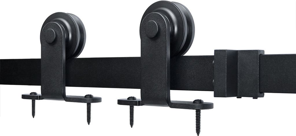 200cm Schiebetürsystem Set Schiebetürbeschlag Produktbild 