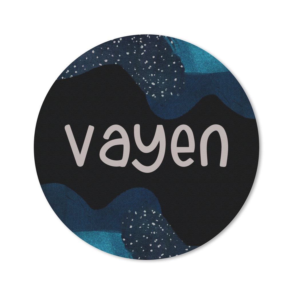 MuchoWow Mauspad Mousepad Vayen - Pastell - Mädchen 20x20 cm - Mousepads - Maus Mat - Pad - Mausunterlage - Schreibtischmatte