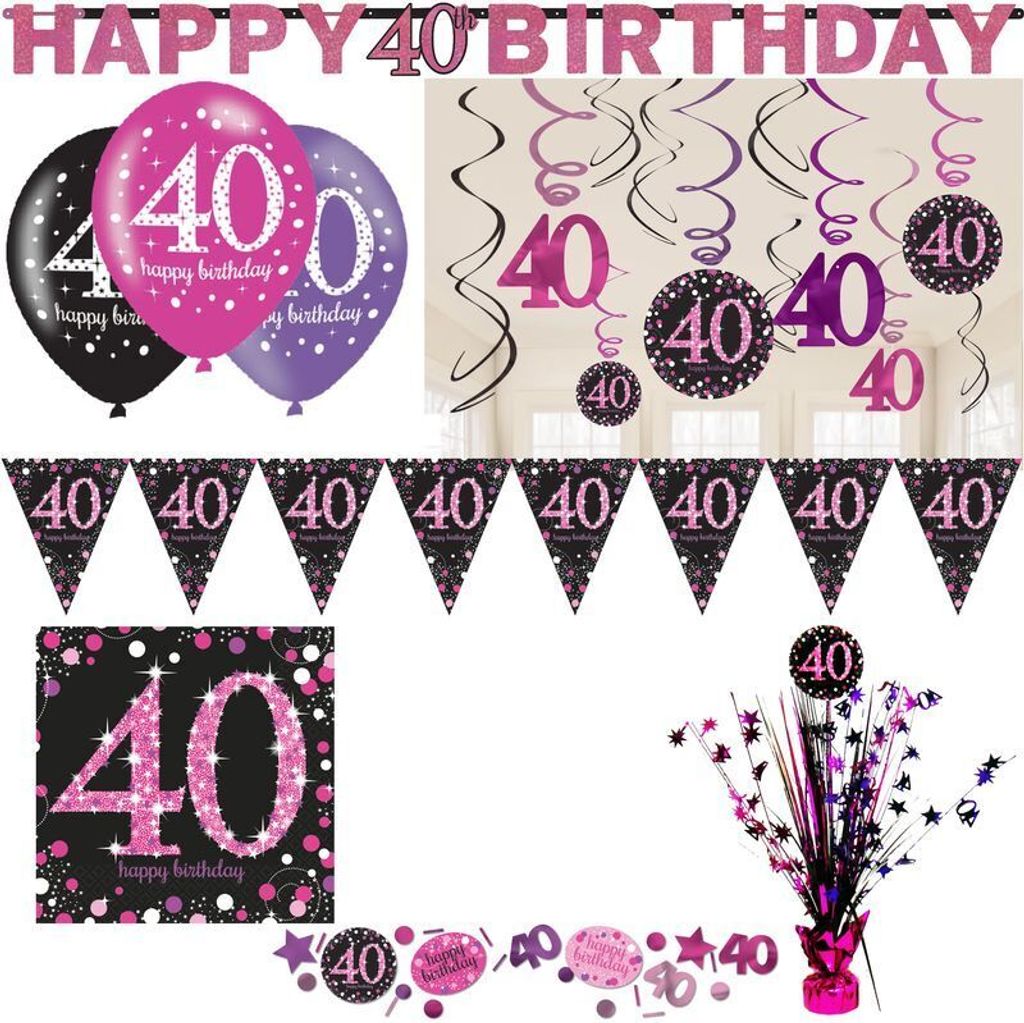 40! Konfetti 40 Geburtstag Party Jubiläum Streudek Produktbild-Vorschau 6