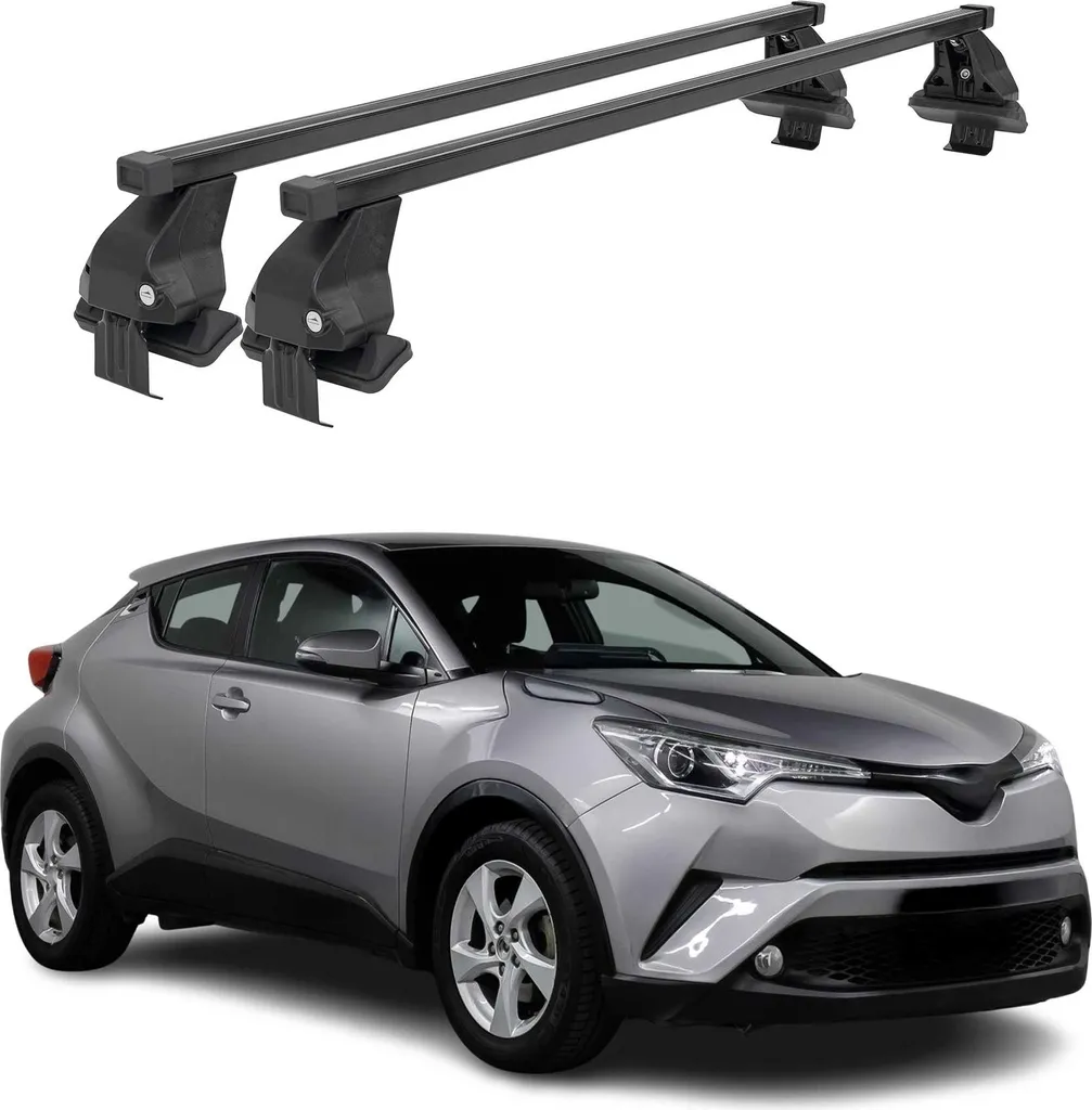 Accessori Toyota C-HR mk2: Barre Portatutto Menabo Acciaio Nero