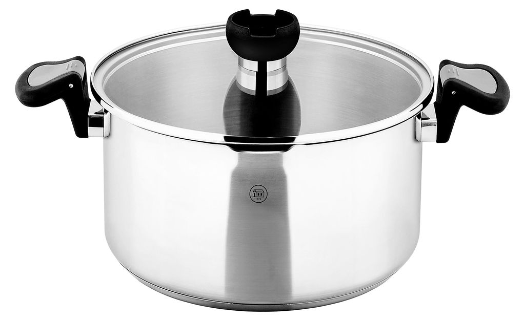 Hrnec s cedící poklicí nerez Aron 16 cm CS-060541 Obrázek produktu 