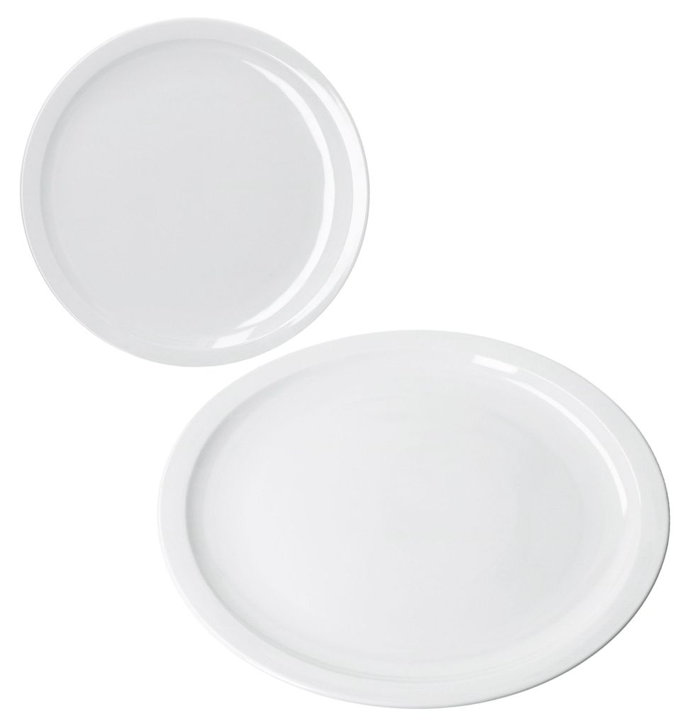 Lot de 2 assiettes à pizza Bianco Ø 30,5 cm – Assiettes Image du produit 