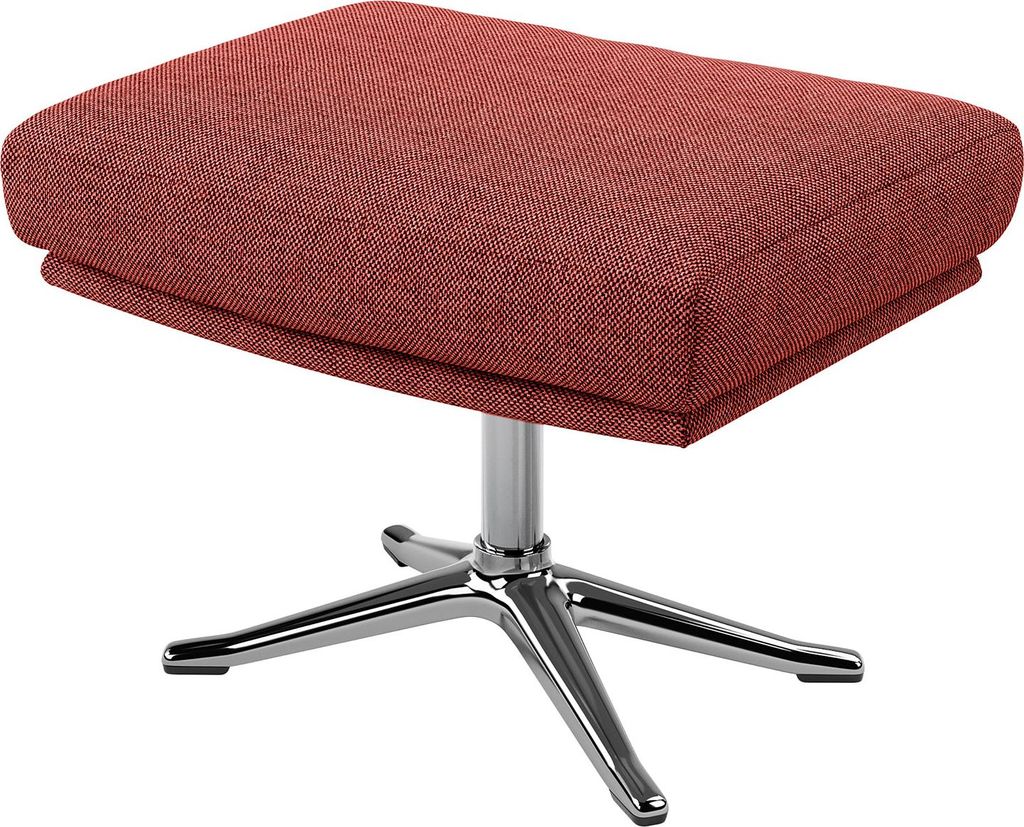 home24 Hocker mit Kreuzfuß
