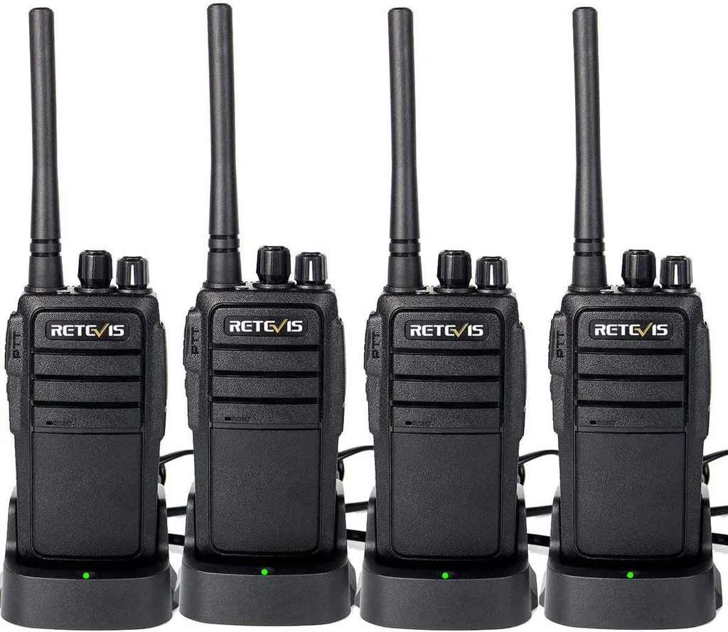Retevis RT21 Radio per Escursioni e Turismo - Set 4 Unità Nero