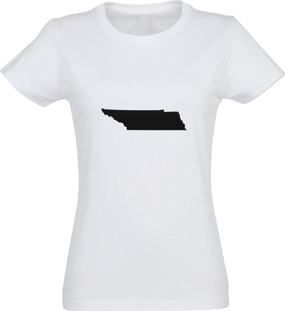 Kiwistar - T-Shirt tailliert - Damen - Weiss - USA - Bundesstaat - Tennessee - mit Motiv Bedruckt - Funshirt Design - Sport - Freizeit - Damen - L