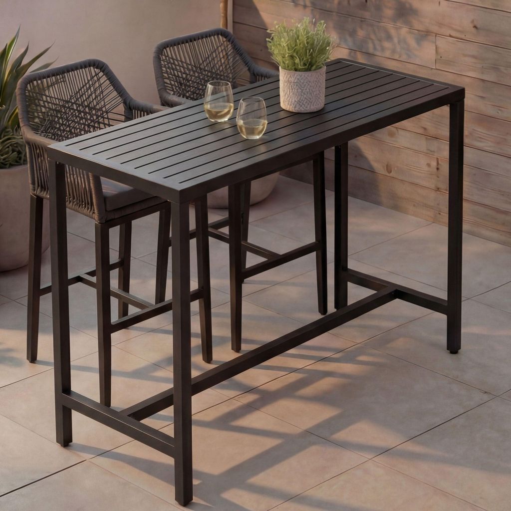 Stehtisch HWC-P91, Gartentisch Bartisch Tisch, Outdoor Produktbild 