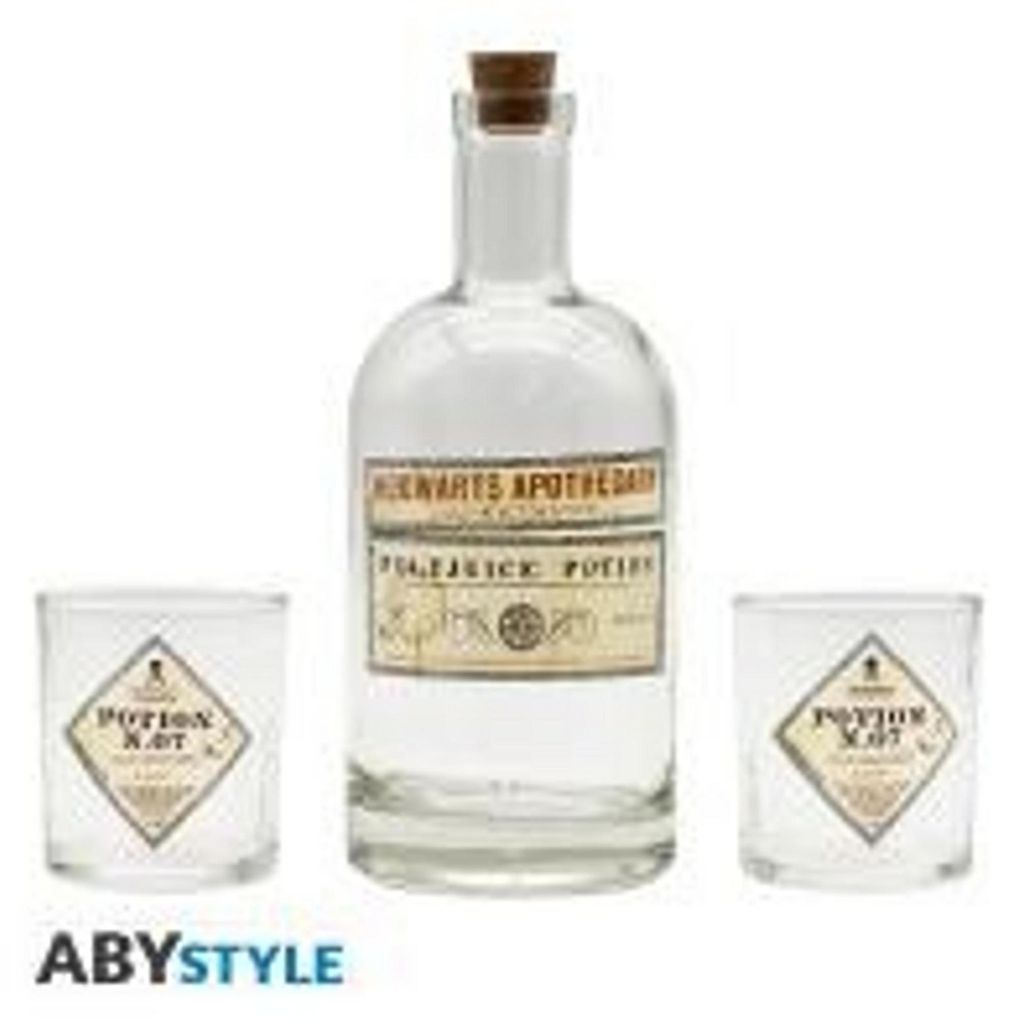 HARRY POTTER Flasche und Gläser Set Zaubertrank