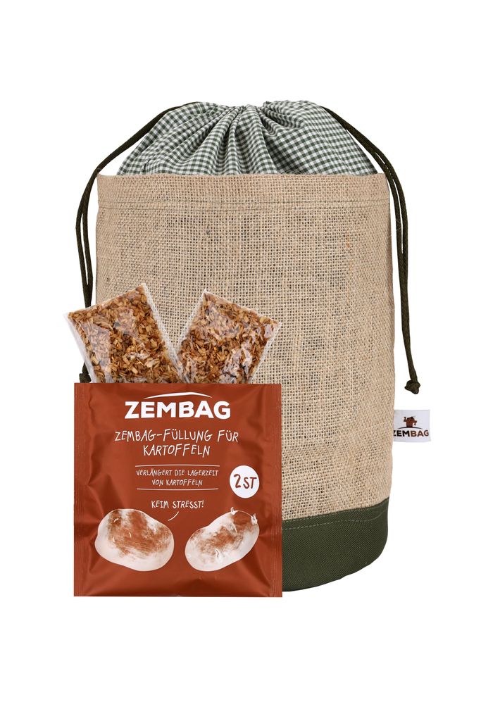 Olivgrüner Zembag für 5 kg Kartoffeln Produktbild 