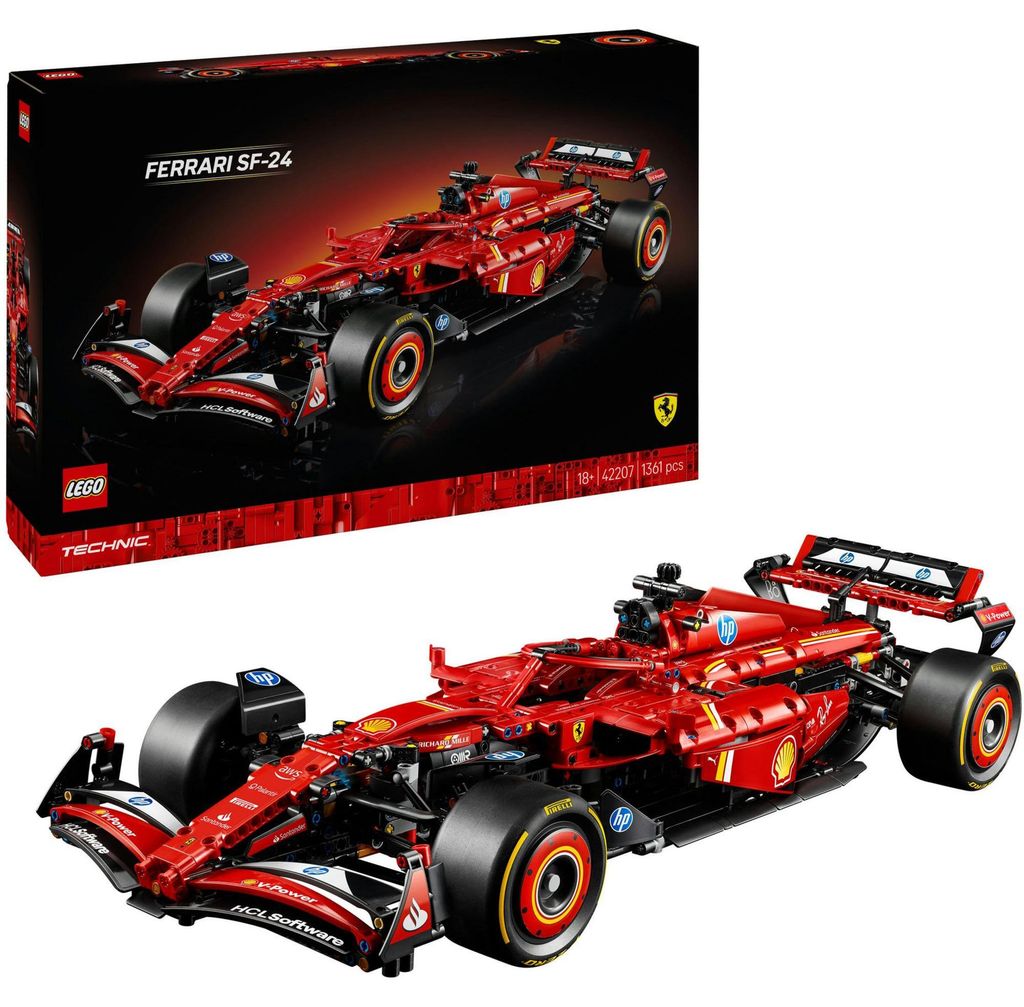 LEGO® Technic 42207 Samochód wyścigowy Ferrari SF-24 F1 Zdjęcie produktu 