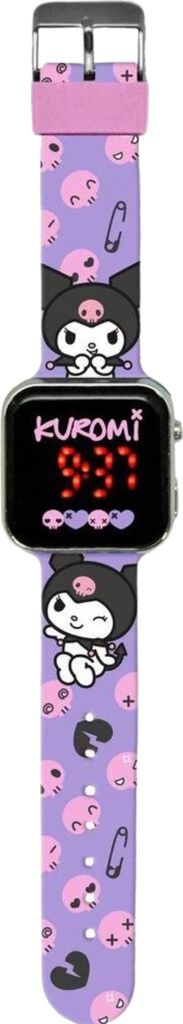 Orologio digitale a LED Hello Kitty Kuromi - Elegante Immagine del prodotto 